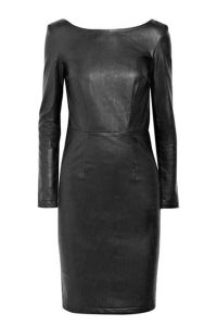 Karl - Kunstlederkleid