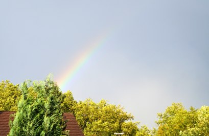 Zum Abschied gab es noch einen wundervollen Regenbogen!