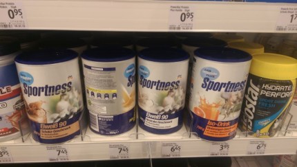 Proteinpulver. Recht gute Wertigkeit, Mehrkomponenten-Eiweiß, "Neutral" im geschmack, bester Preis!