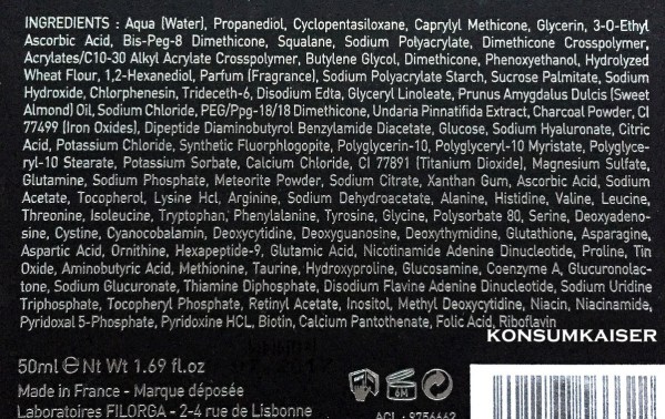 KK Filorga Skin Absolute INCI