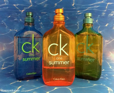 Meine letzten paar Flaschen CK Summer