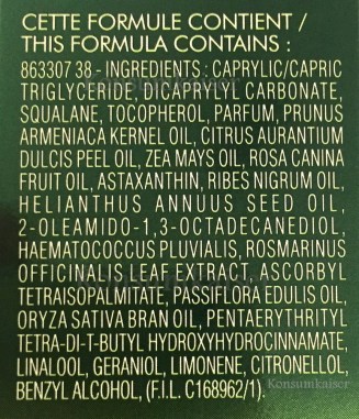 KK Biotherm LG INCI