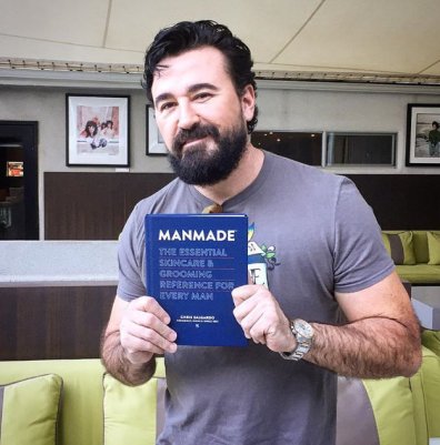 Chris Salgardo bei seiner Buchpräsentation