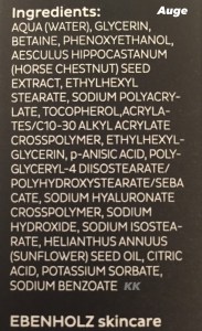 Straffendes Augenserum